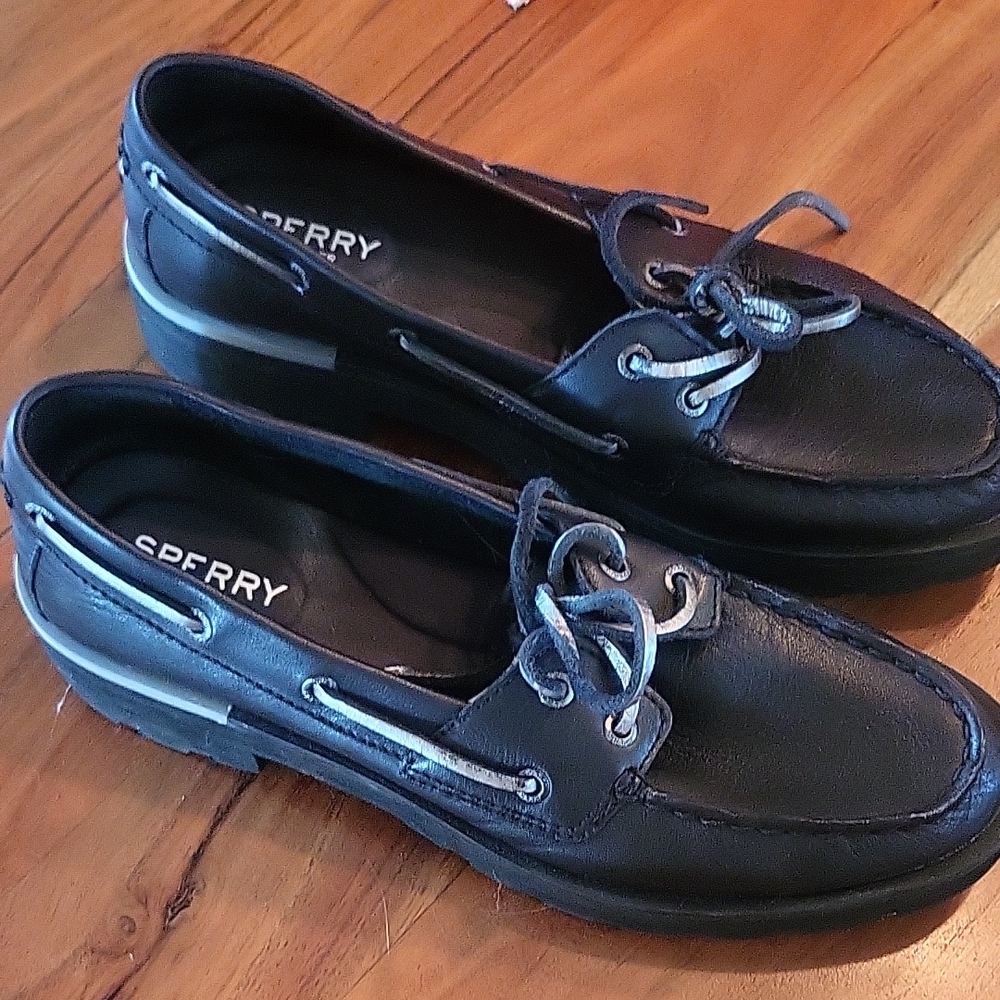 Sperry Women's Dark Navy Boat Shoes